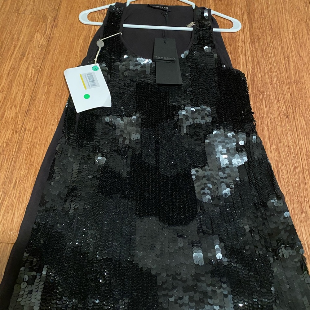 BNWT Mangano sequin tank top